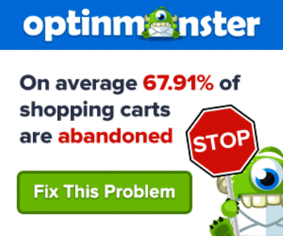 Optinmonster abandoned carts wordpress plugin