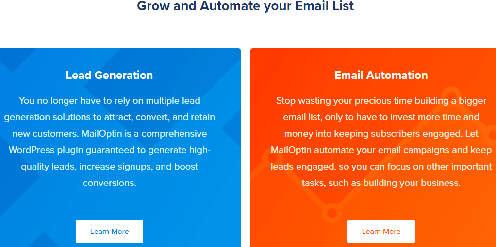 Grow and automate your marketing email list with MailOptin